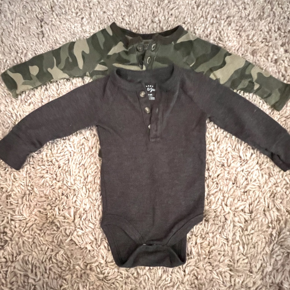 Henley onesies